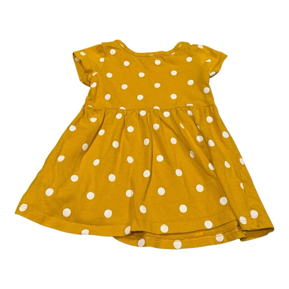 Old Navy Baby Girls Floral and Polka Dot Kids Cotton‎ Dress Set, Size 3-6 months